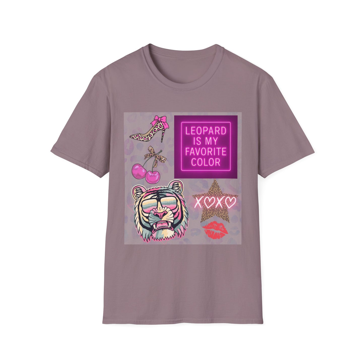 Leopard is my Favorite Color Graphic Tee – Fun & Trendy Apparel