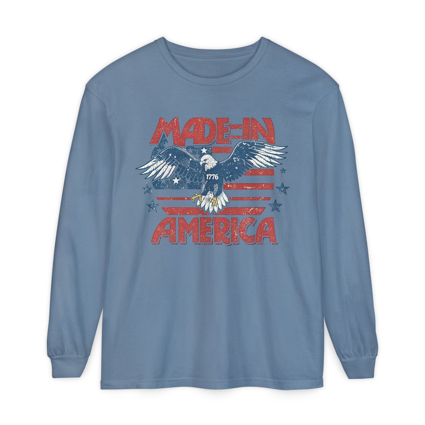 Patriotic T-Shirt, Made in America Tee, Independence Day Shirt, Casual Wear, Gift for Him/Her