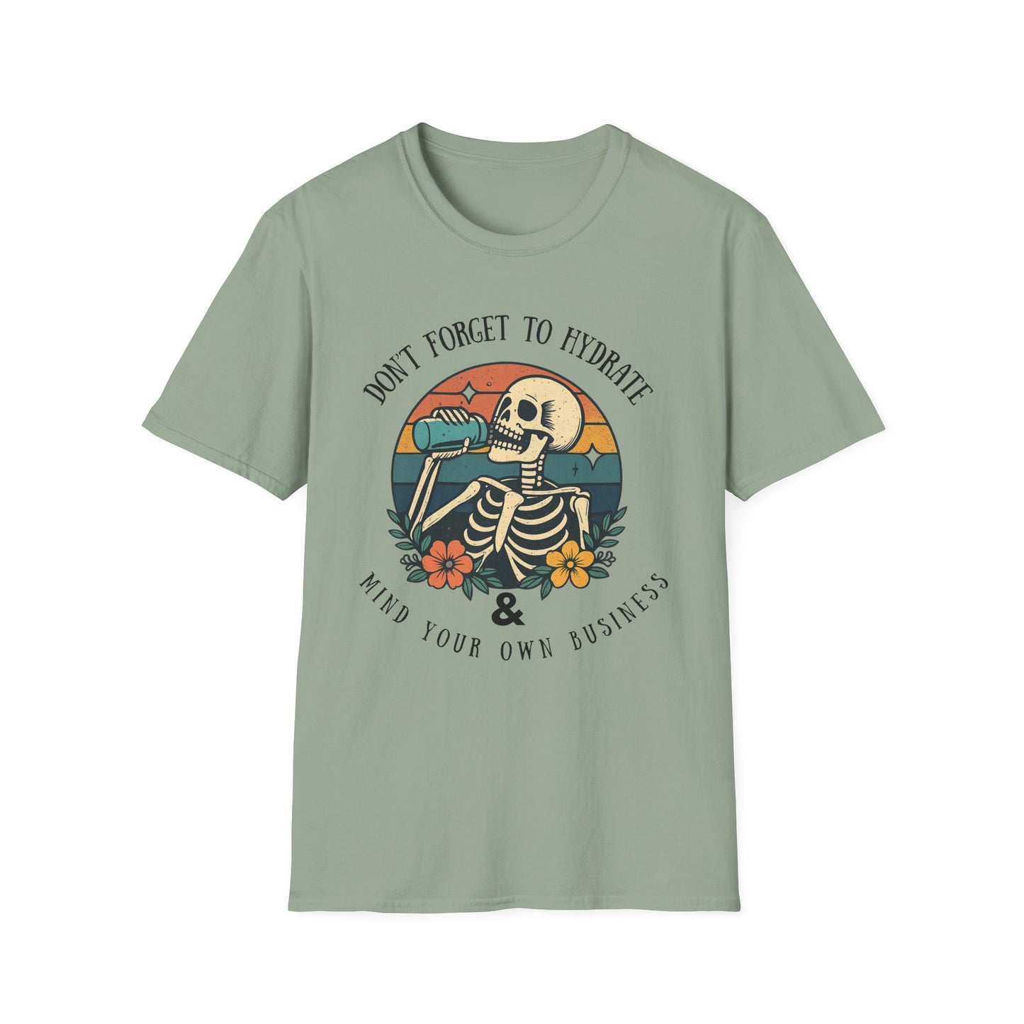 Sarcastic Skeleton Hydration - Graphic Tee
