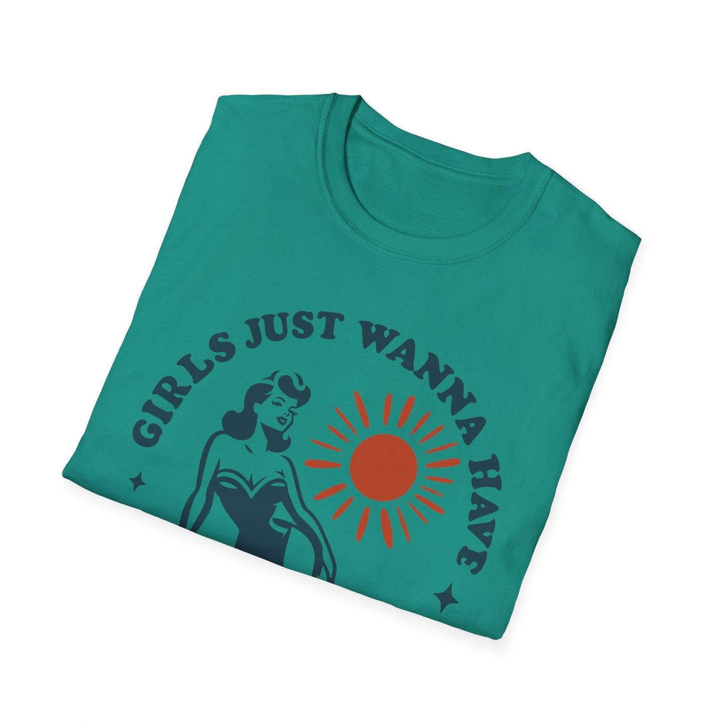 Girls Just Wanna Have Sun T-Shirt - Summer Vibes Tee