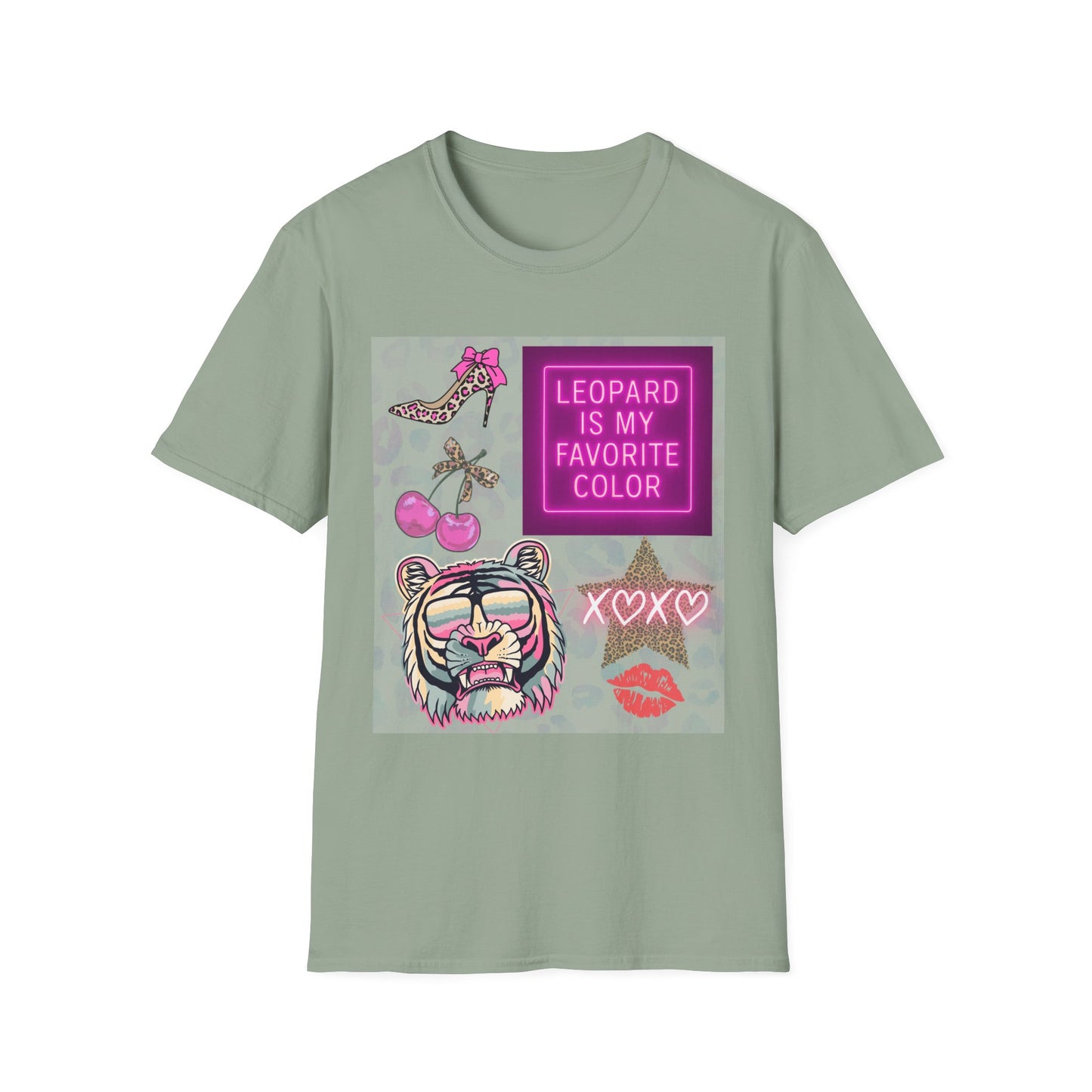 Leopard is my Favorite Color Graphic Tee – Fun & Trendy Apparel