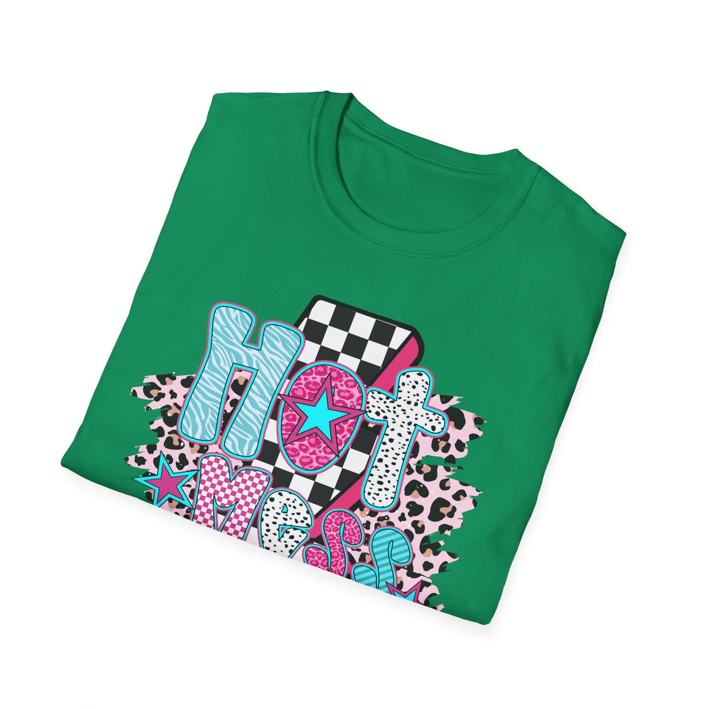 Fun 'Hot Mess Mama' T-Shirt - Perfect for Moms!