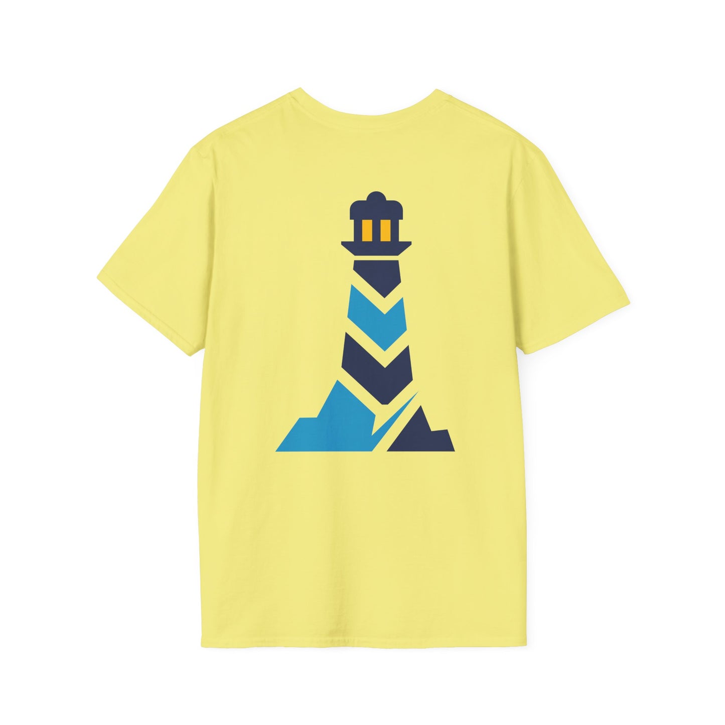 Beach Sunrise & Lighthouse Unisex T-Shirt - Relaxed Summer Vibes