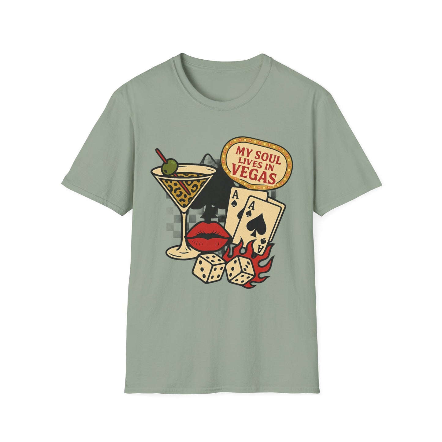 Vegas Vibes 'My Soul Lives in Vegas' - Graphic Tee