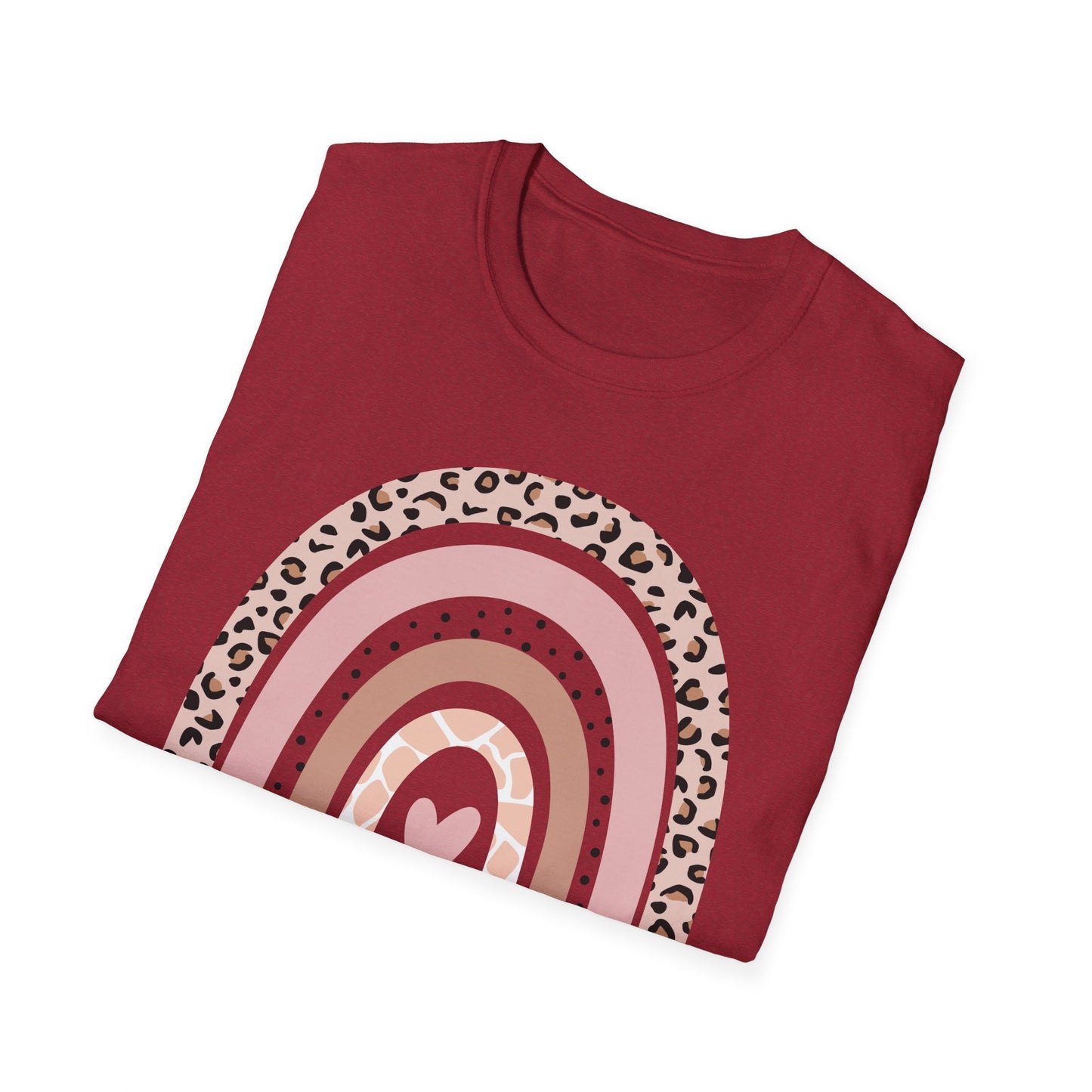 Girl Mom Rainbow T-Shirt Trendy Gift for Mother's Day