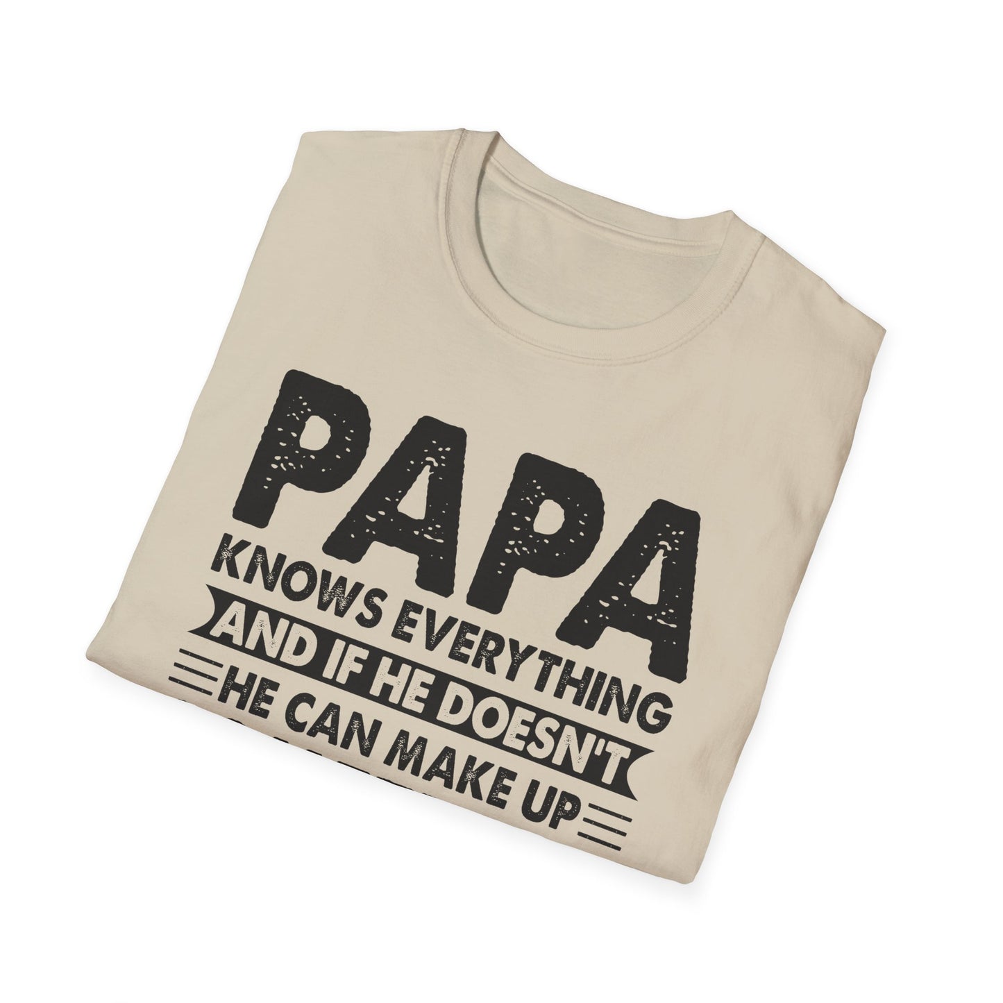 Funny Papa T-Shirt, Gift for Dad, Birthday Shirt, Fun Father's Day Tee, Dad Humor Apparel
