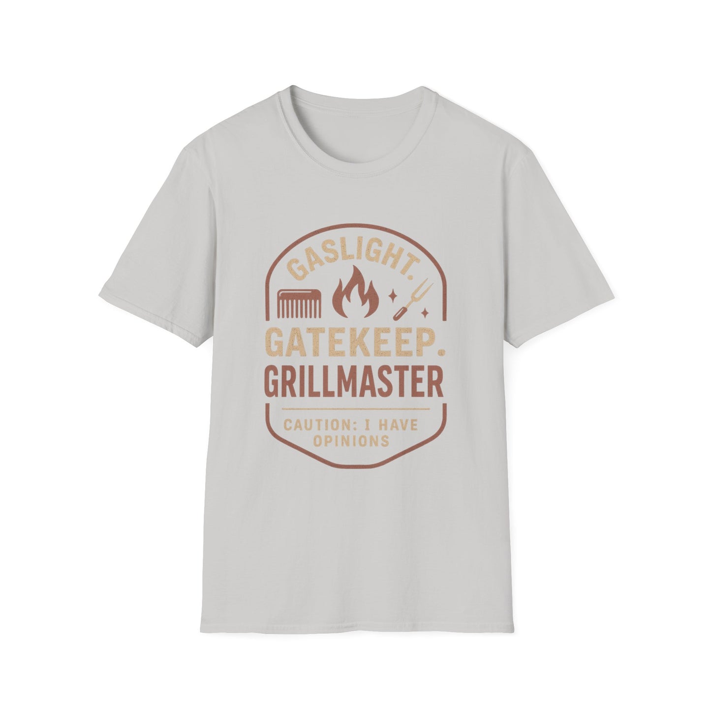 Gaslight Gatekeep Grillmaster Tee for BBQ Lovers