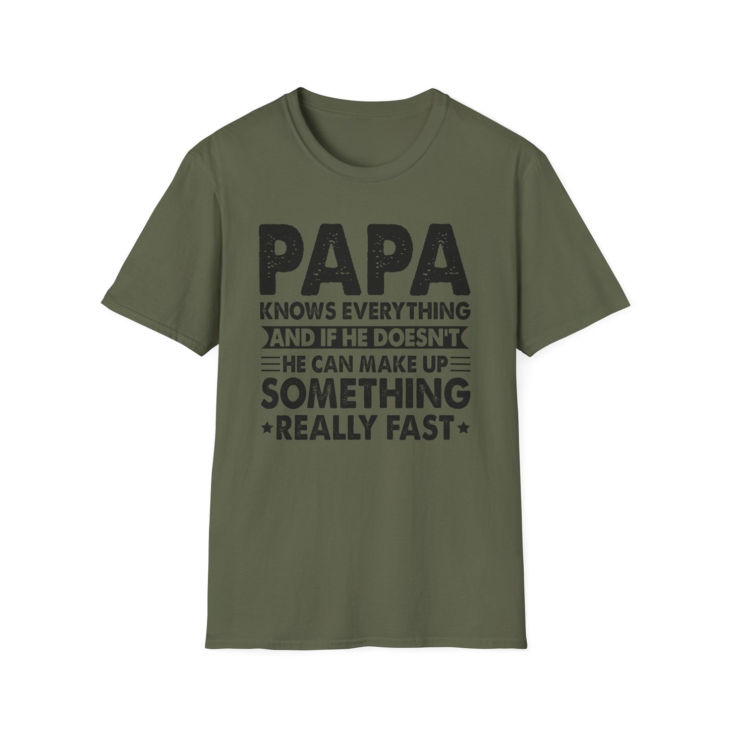 Funny Papa T-Shirt, Gift for Dad, Birthday Shirt, Fun Father's Day Tee, Dad Humor Apparel