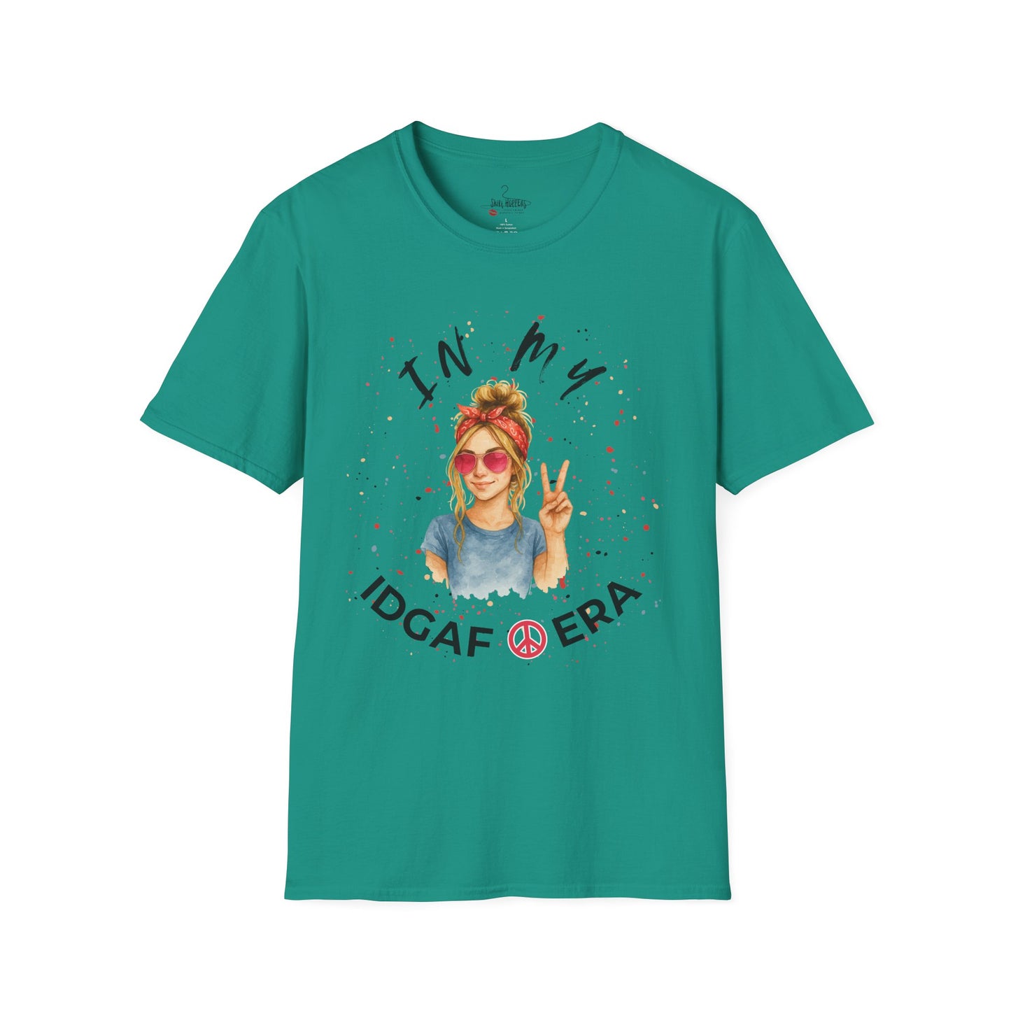 IDGAF ERA - Trendy Graphic T-Shirt for Casual Vibes - Perfect Gift for Friends, Birthday Celebration, Festivals, Everyday Wear, Unique Style