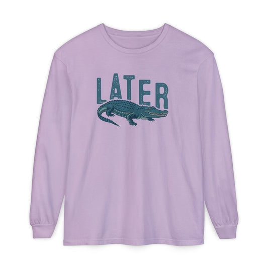 Later Gator -Casual Graphic Tee for Laid-Back Vibes | Perfect for Gifting, Relaxation, Everyday Wear, Beach Days, Summer Outings
