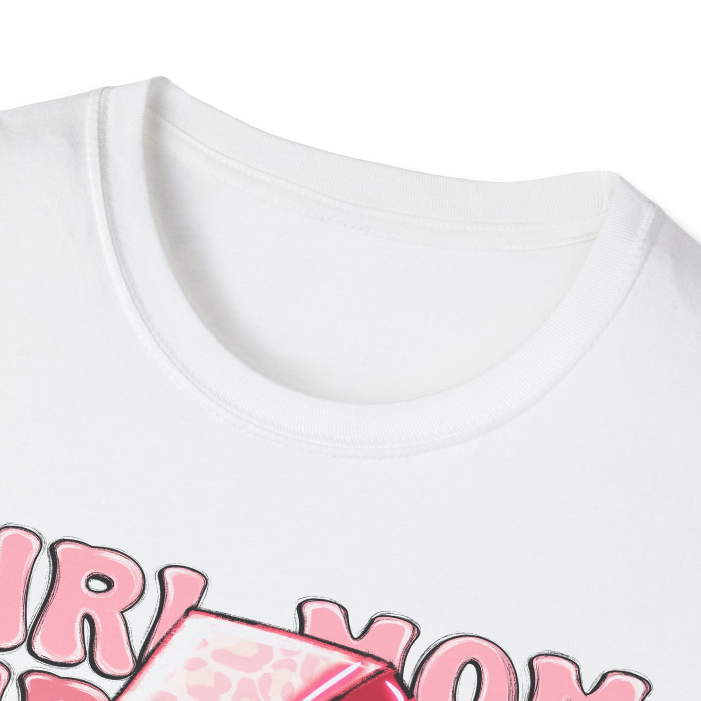 Girl Mom Softstyle T-Shirt - Trendy Casual Tee for Moms
