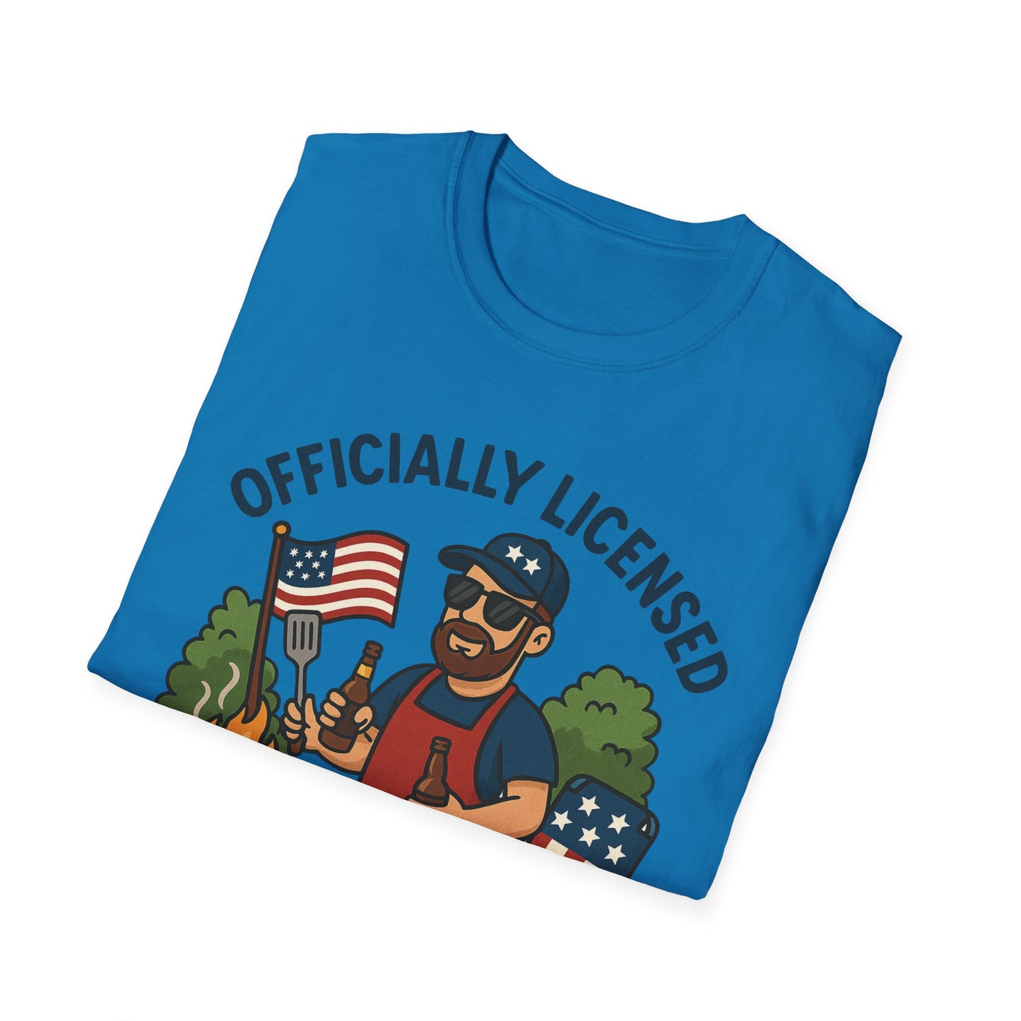 Officially Licensed BBQ Master T-Shirt for Grill Enthusiasts