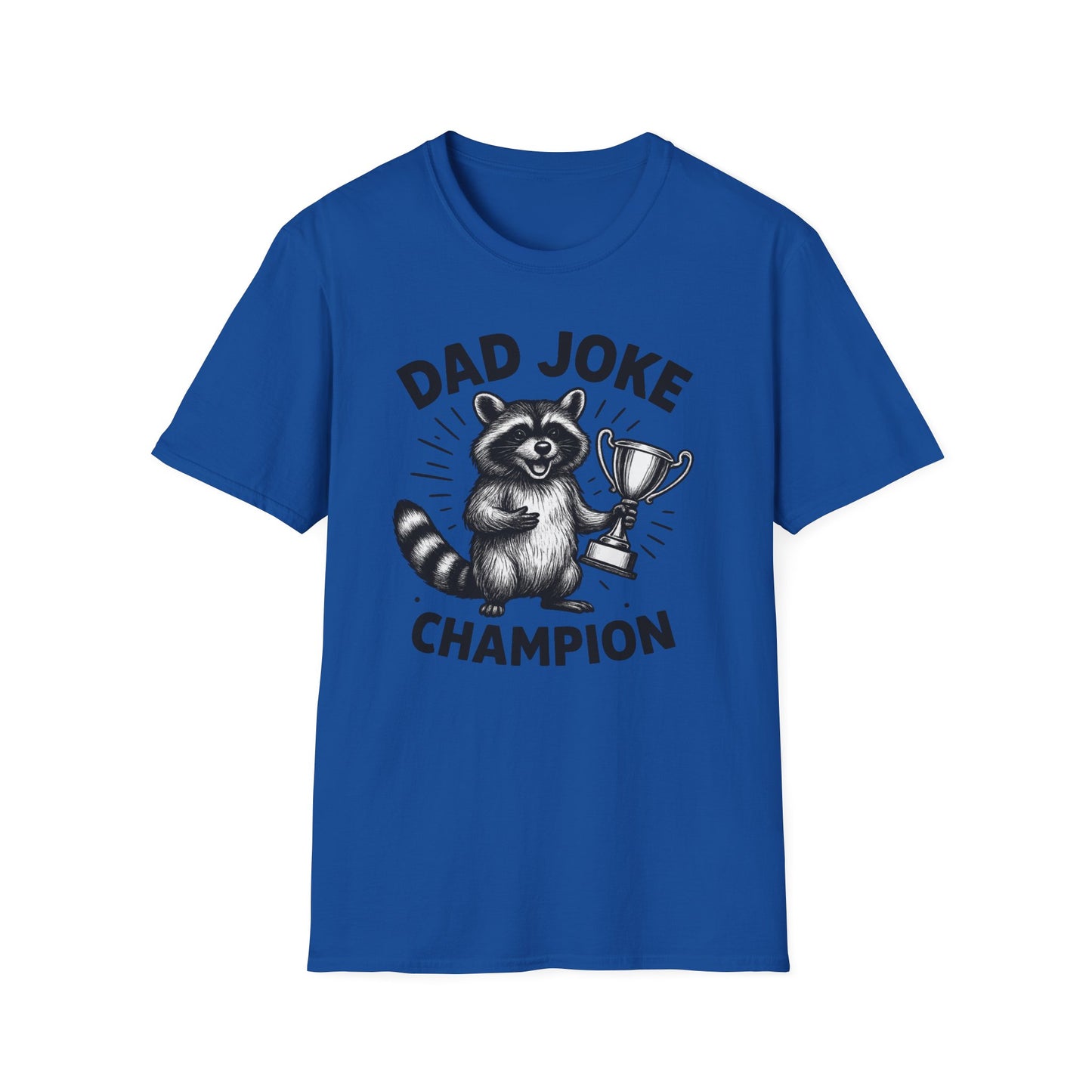 Dad Joke Champion T-Shirt, Funny Dad Gift, Unisex Tee, Perfect for Father's Day, Humor Shirt for Parent, Gift for Dad