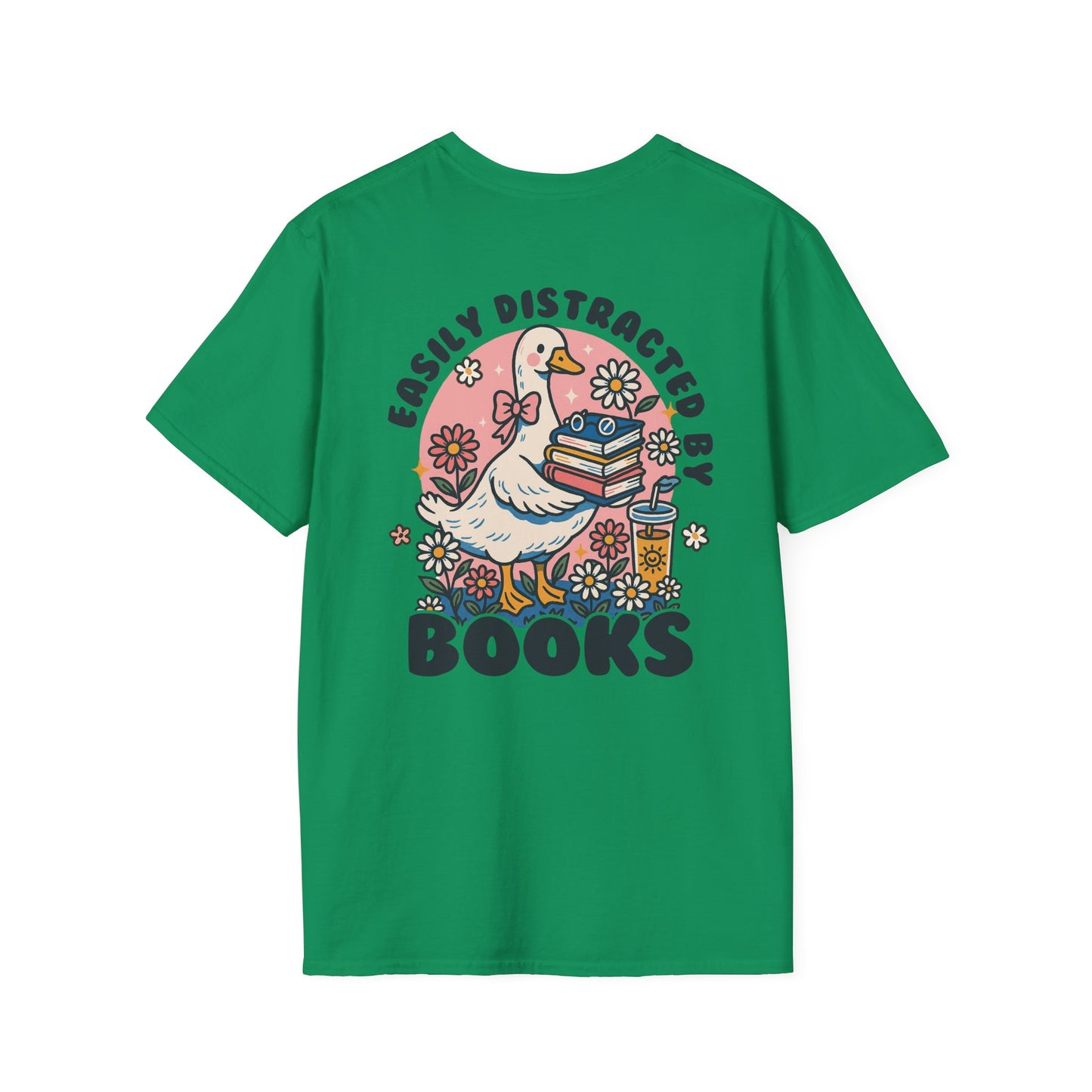 Easily Distracted by Books - T-Shirt