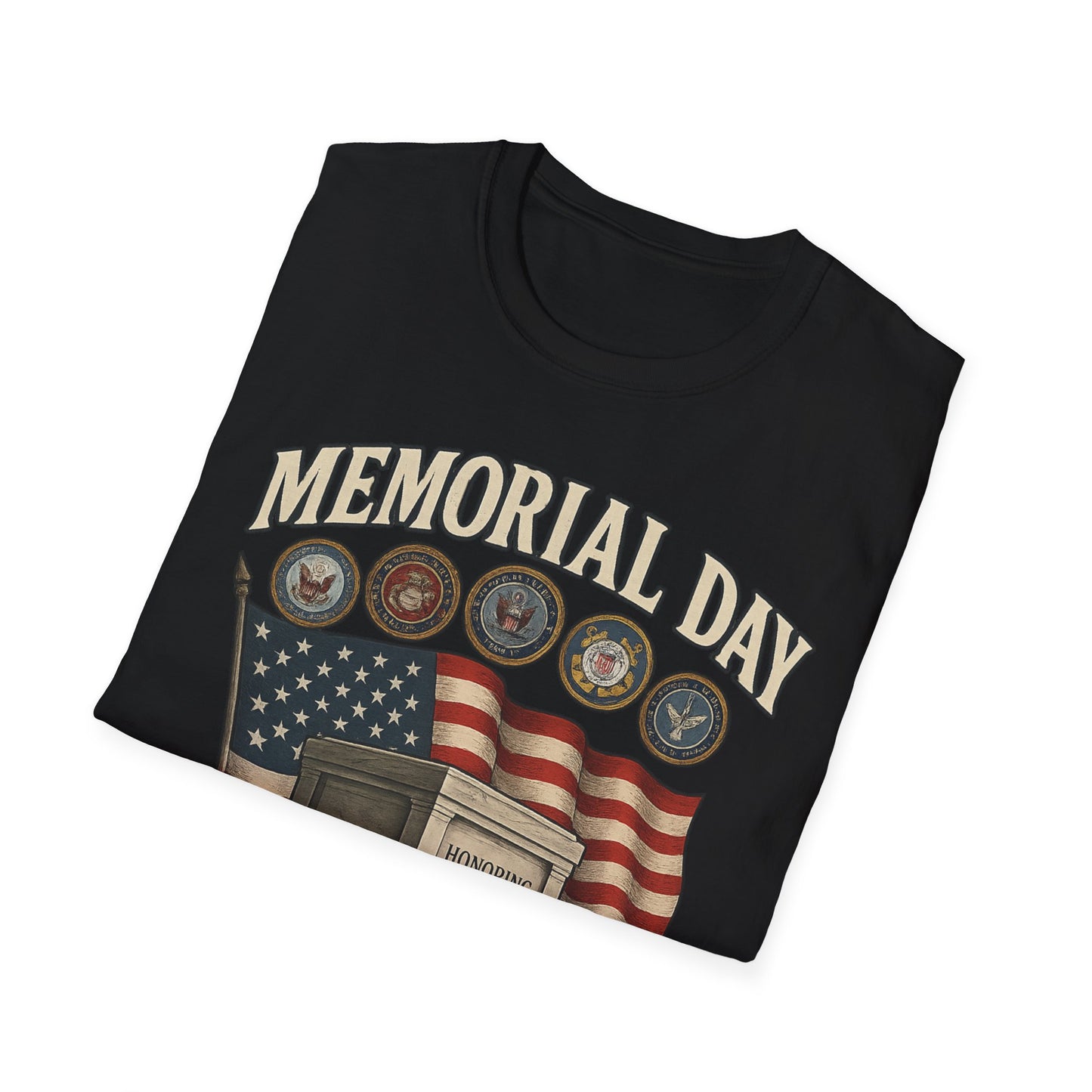 Memorial Day Tribute T-Shirt - Honoring All Who Served