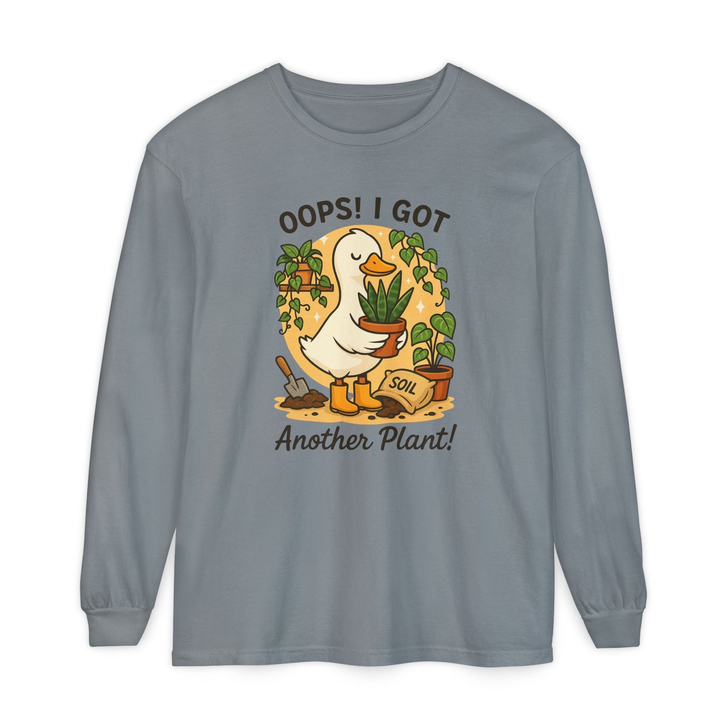 Gardening Humor Long Sleeve Tee, Oops I Got Another Plant Shirt, Funny Plant Lover Gift, Unisex Plant Enthusiast Top, Quirky Gardening [...]