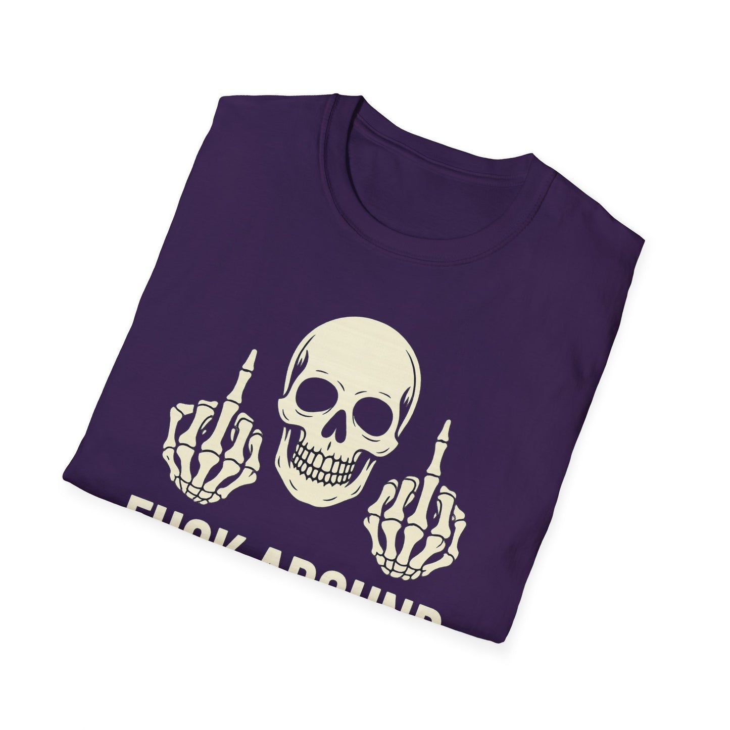 "F*ck Around and Find Out" Skull Graphic Tee