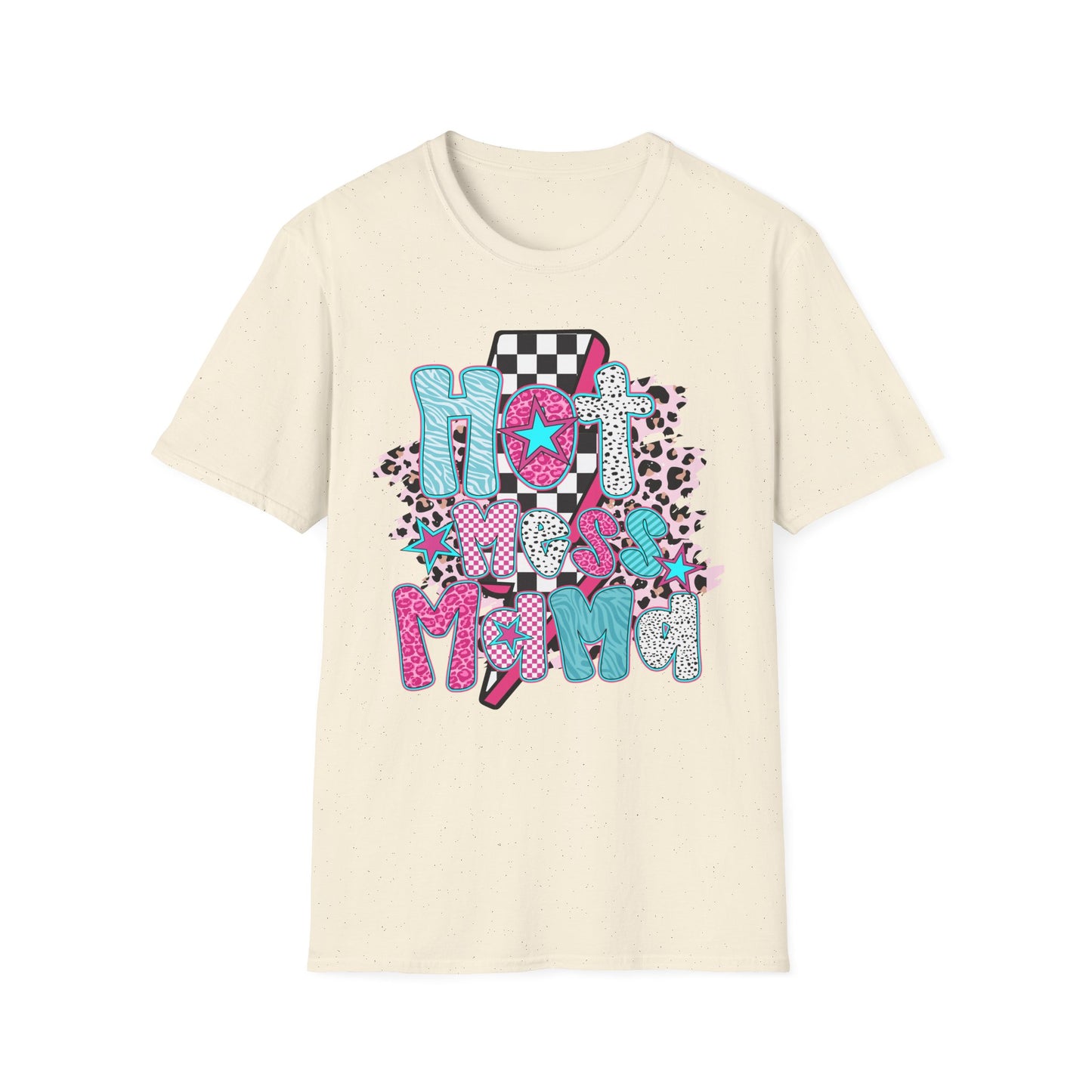Fun 'Hot Mess Mama' T-Shirt - Perfect for Moms!