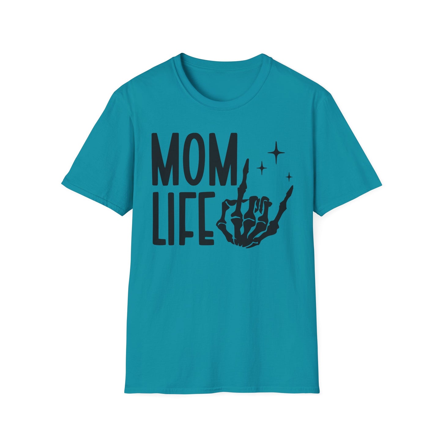 Mom Life Skeleton Hand T-Shirt
