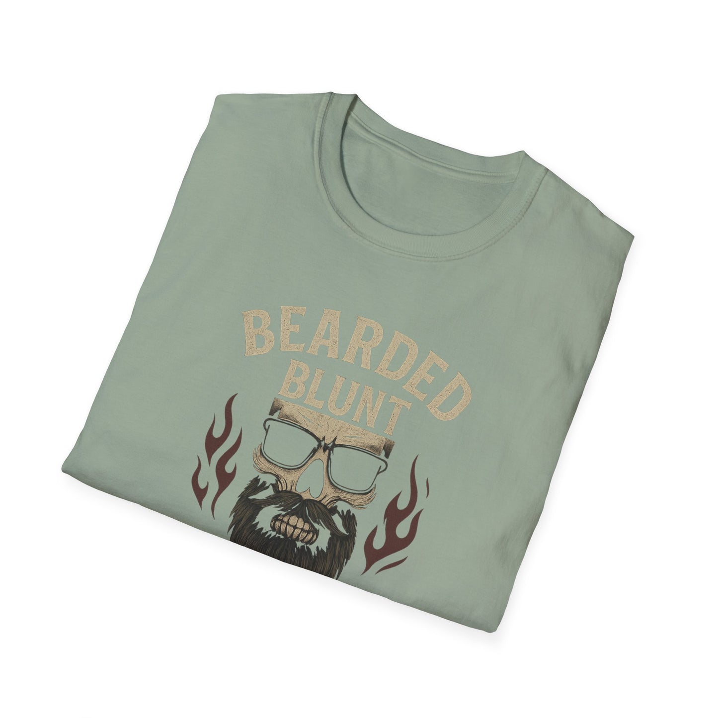 Bearded and Reckless Unisex Tee for Beard Lovers