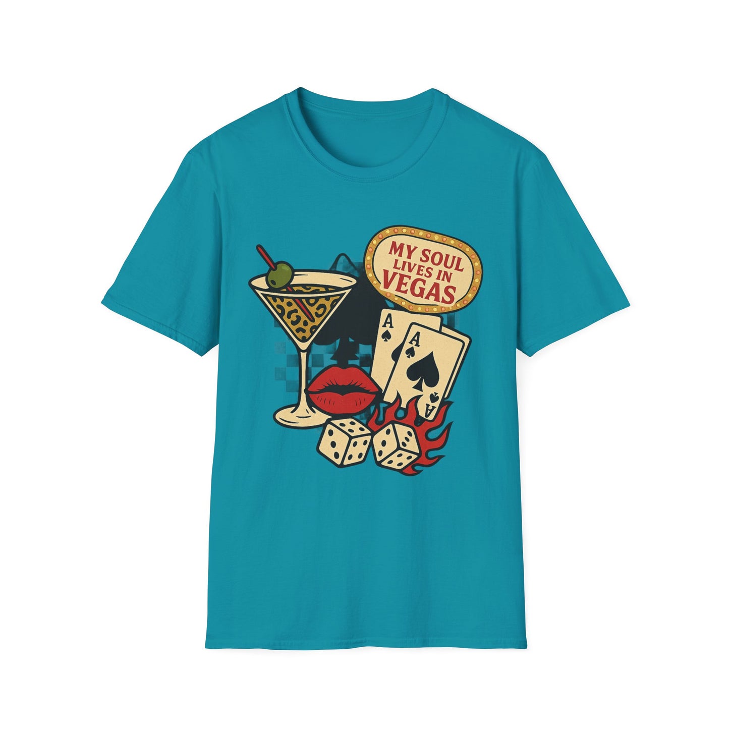 Vegas Vibes 'My Soul Lives in Vegas' - Graphic Tee