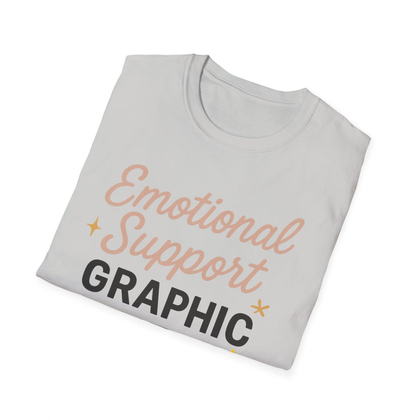 Emotional Support Graphic T-Shirt for Positivity Lovers