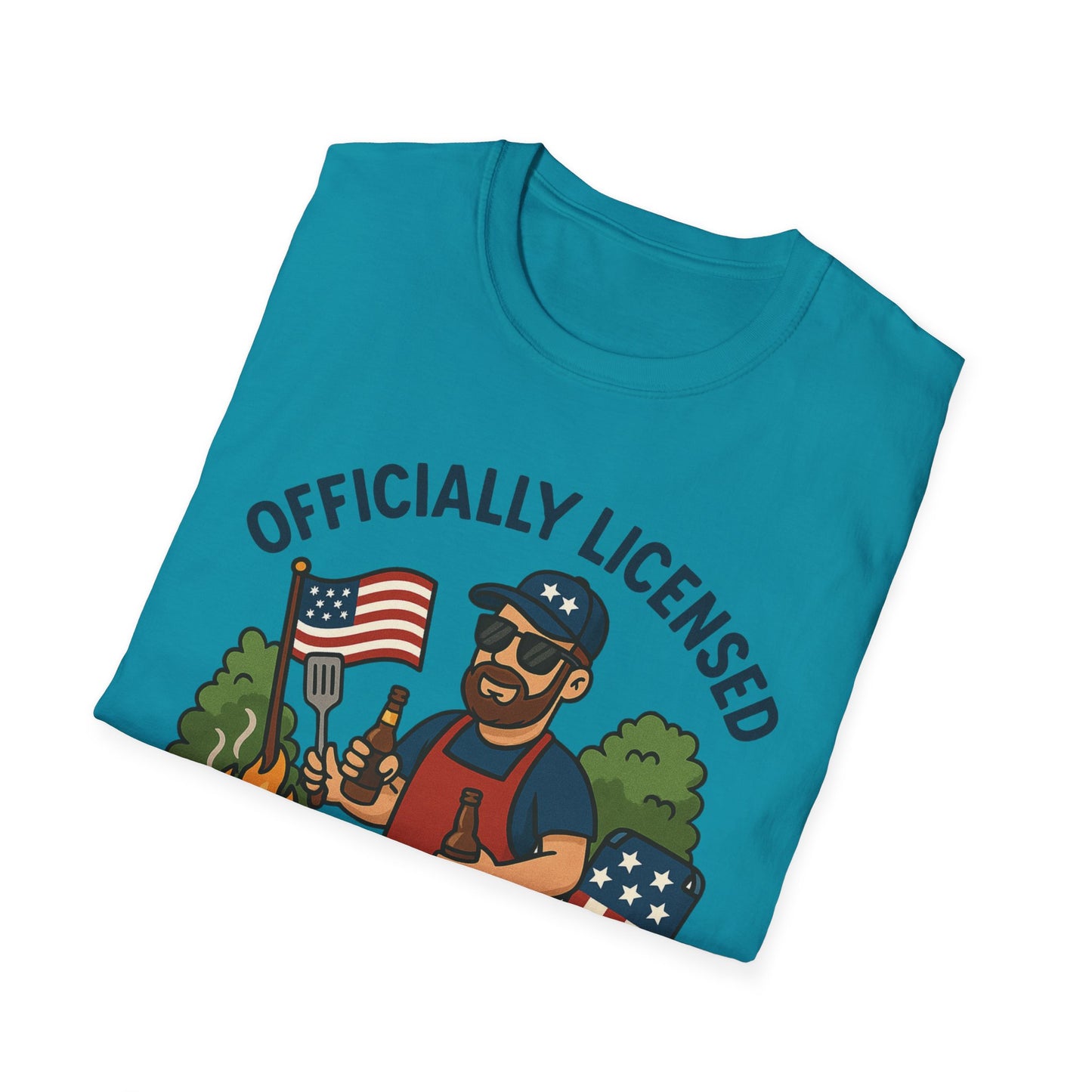Officially Licensed BBQ Master T-Shirt for Grill Enthusiasts