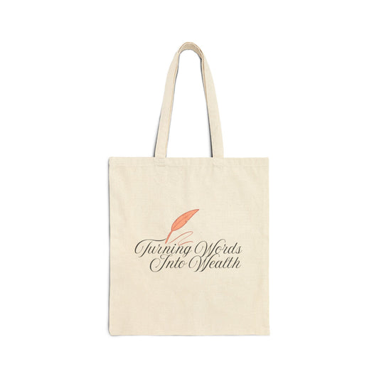 Elegant Cotton Canvas Tote Bag: Perfect for Everyday Use, Book Lovers, Eco-Friendly Shopping, Gifts, and Special Occasions